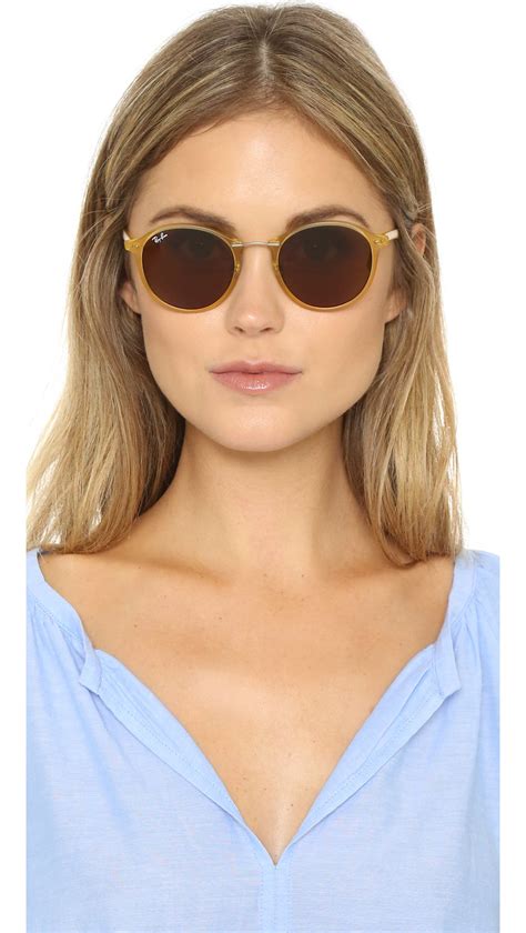 ray ban sunglasses for round face|ray ban new round sunglasses.